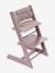 Chaise haute Tripp Trapp blanche+blanchie+brun+écru+gris+gris tempête+mauve+naturel+noir+Vert glacier 27 - vertbaudet enfant 