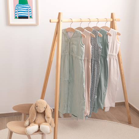 Gigoteuse jambes séparables été  - tog 0.5 swaddle Amande+Rosa 4 - vertbaudet enfant 