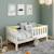 Petit lit cabane évolutif avec tiroirs pin massif charlie Blanc+Bois 5 - vertbaudet enfant 