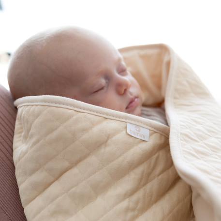 Couverture hiver  - tog 3 pady quilted - jersey Beige+Blush+Cream+Lunar+Mix grey+Mix tender+Stone+Vintage 17 - vertbaudet enfant 