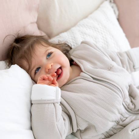 Gigoteuse jambes séparables hiver  -  tog 3 pady tetra jersey - jersey Bambi+Blush+Grizou+Pudding+Sand+Wonder 27 - vertbaudet enfant 