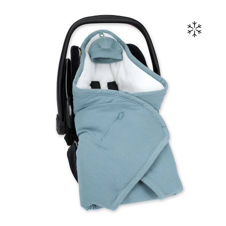 Nid d'ange biside ouatiné été  -  pady tetra jersey - teddy Grizou+Wonder 8 - vertbaudet enfant 