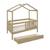 Petit lit cabane évolutif avec tiroirs pin massif charlie Blanc+Bois 12 - vertbaudet enfant 