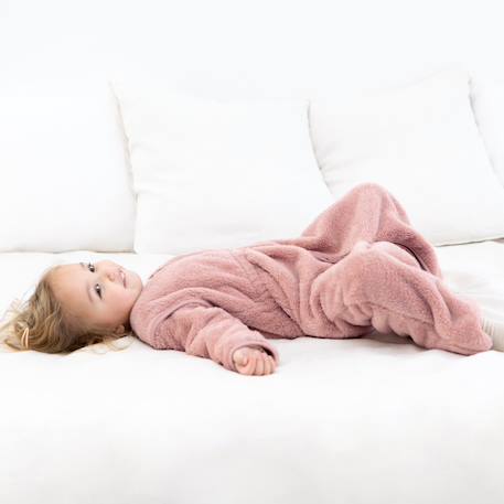 Gigoteuse jambes séparables hiver  - tog 2.5 chaud tout doux Blush+Grizou+Lunar+Marshmallow+Natural+Natural - tricolore+Noisette+Noisette tricolore+Sesame+Stone+Turquoise tricolore+Vintage 70 - vertbaudet enfant 