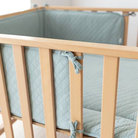 Tour de lit et parc - jersey matelassé Beige+Cream+Lunar+Mix grey 16 - vertbaudet enfant 