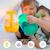 Bouteille sensorielle lumineuse Jaune+Vert 5 - vertbaudet enfant 