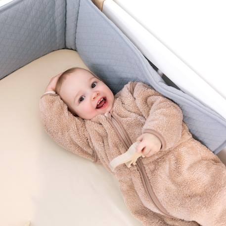 Gigoteuse jambes séparables hiver  - tog 2.5 chaud tout doux Blush+Grizou+Lunar+Marshmallow+Natural+Natural - tricolore+Noisette+Noisette tricolore+Sesame+Stone+Turquoise tricolore+Vintage 27 - vertbaudet enfant 