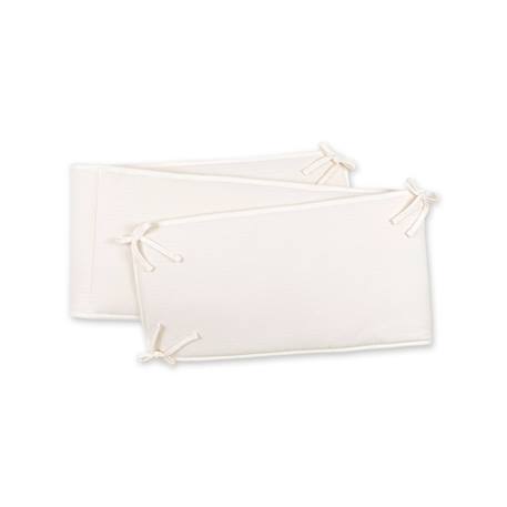 Tour de lit et parc - jersey texturé doux Bambi+Pudding+Sand 7 - vertbaudet enfant 