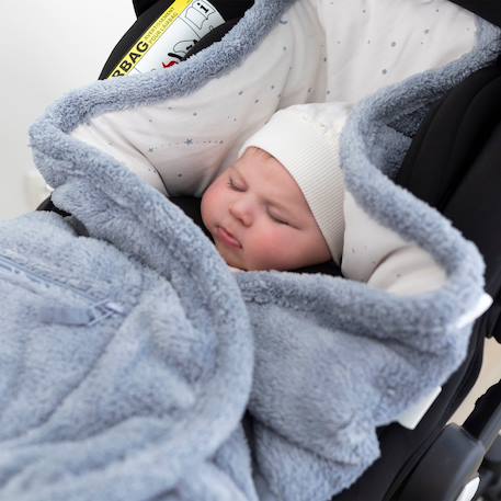 Nid d'ange biside ouatiné hiver  - moelleux douceur Blush+Grizou+Lunar+Natural+Plum+Stone 32 - vertbaudet enfant 