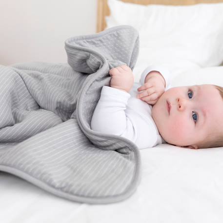 Couverture hiver - tog 3 cocon moelleux Stripe shadow 6 - vertbaudet enfant 