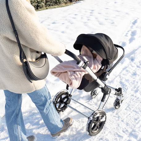 Nid d'ange biside ouatiné hiver  - moelleux douceur Blush+Grizou+Lunar+Natural+Plum+Stone 4 - vertbaudet enfant 