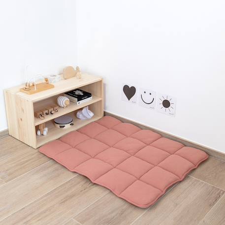 Tapis de parc et jeu - pady tetra jersey - jersey Bambi+Grizou 3 - vertbaudet enfant 