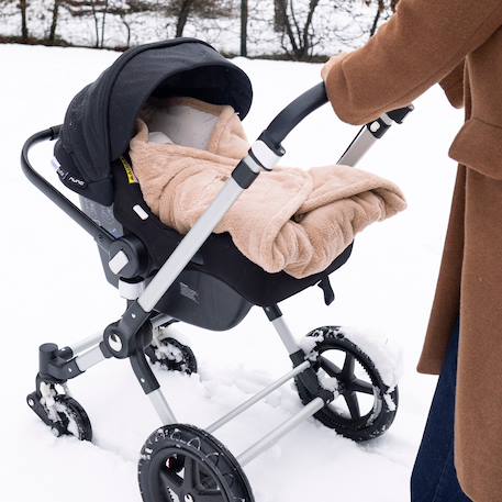 Nid d'ange biside ouatiné hiver  - moelleux douceur Blush+Grizou+Lunar+Natural+Plum+Stone 23 - vertbaudet enfant 