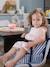 Rehausseur de chaise Easy up BABY TO LOVE gris étoiles+marron imprimé+rayé bleu 14 - vertbaudet enfant 