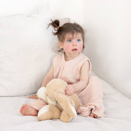 Gigoteuse jambes séparables été  - tog 0.5 swaddle Amande+Rosa 11 - vertbaudet enfant 