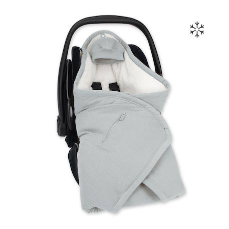 Nid d'ange biside ouatiné été  -  pady tetra jersey - teddy Grizou+Wonder 2 - vertbaudet enfant 