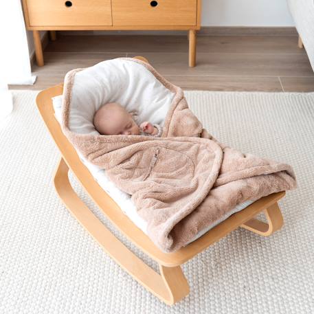 Nid d'ange biside ouatiné hiver  - moelleux douceur Blush+Grizou+Lunar+Natural+Plum+Stone 21 - vertbaudet enfant 
