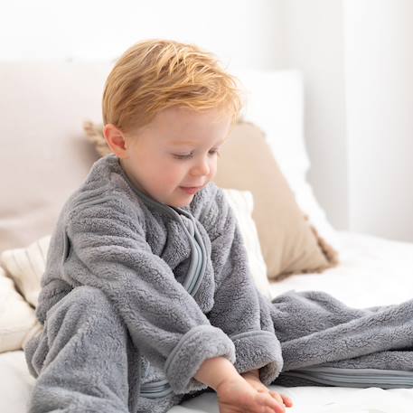 Gigoteuse jambes séparables hiver  - tog 2.5 chaud tout doux Blush+Grizou+Lunar+Marshmallow+Natural+Natural - tricolore+Noisette+Noisette tricolore+Sesame+Stone+Turquoise tricolore+Vintage 9 - vertbaudet enfant 