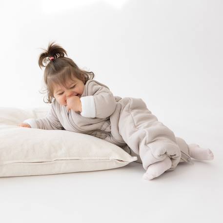 Gigoteuse jambes séparables hiver  -  tog 3 pady tetra jersey - jersey Bambi+Blush+Grizou+Pudding+Sand+Wonder 29 - vertbaudet enfant 