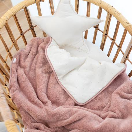Couverture hiver - tog 3 douillet bien chaud Blush+Dots grizou+Dots plum+Lunar+Natural+Pudding+Stars grizou+Stars plum+Vintage 50 - vertbaudet enfant 