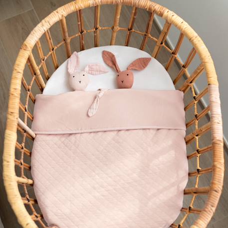 Couverture hiver  - tog 3 pady quilted - jersey Beige+Blush+Cream+Lunar+Mix grey+Mix tender+Stone+Vintage 8 - vertbaudet enfant 