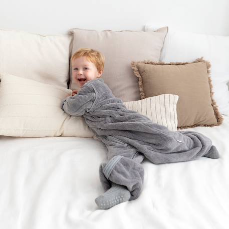 Gigoteuse jambes séparables hiver  - tog 2.5 chaud tout doux Blush+Grizou+Lunar+Marshmallow+Natural+Natural - tricolore+Noisette+Noisette tricolore+Sesame+Stone+Turquoise tricolore+Vintage 10 - vertbaudet enfant 