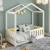 Petit lit cabane évolutif avec tiroirs pin massif charlie Blanc+Bois 3 - vertbaudet enfant 