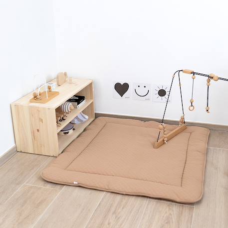Tapis de parc et jeu -  pady quilted Beige+Cream+Lunar+Stone 4 - vertbaudet enfant 