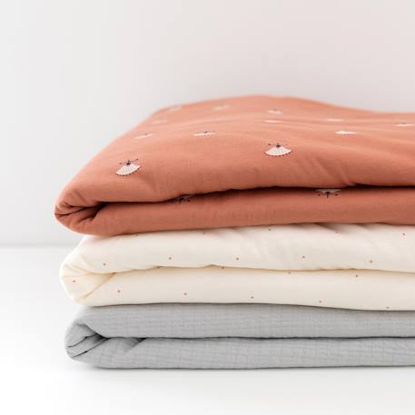Couverture hiver  - tog 3 pady tetra jersey - jersey Biscuit+Golden+Grizou+Pudding 15 - vertbaudet enfant 