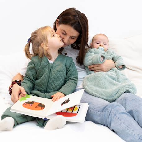Gigoteuse jambes séparables mi-saison  - tog 1.5 matelassé confort Beige+Blush+Brick+Cream+Green+Lunar+Mix grey+Mix tender+Stone+Vintage 28 - vertbaudet enfant 
