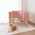 Tapis de parc et jeu -  pady waffle bio - jersey bio Blossom+Lunar 2 - vertbaudet enfant 