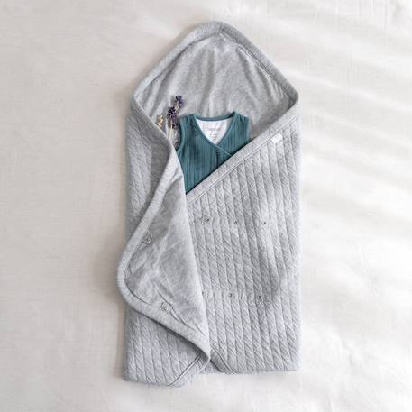 Nid d'ange biside été  -  quilted - jersey Beige+Blush+Cream+Lunar+Mix grey 30 - vertbaudet enfant 