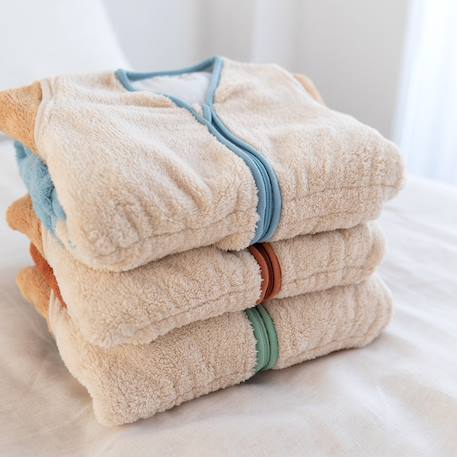 Gigoteuse jambes séparables hiver  - tog 2.5 chaud tout doux Blush+Grizou+Lunar+Marshmallow+Natural+Natural - tricolore+Noisette+Noisette tricolore+Sesame+Stone+Turquoise tricolore+Vintage 47 - vertbaudet enfant 