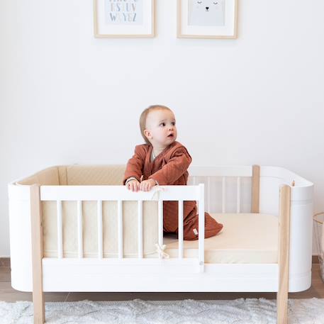 Tour de lit et parc - jersey matelassé Beige+Cream+Lunar+Mix grey 8 - vertbaudet enfant 