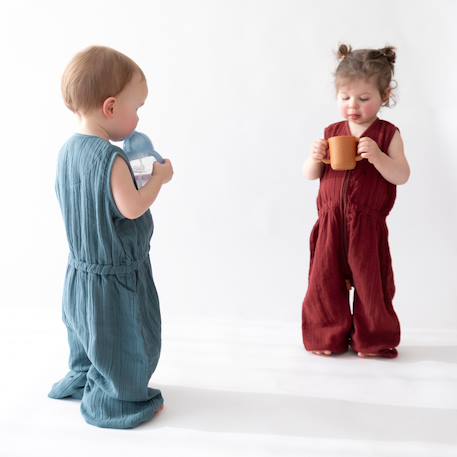 Gigoteuse jambes séparables été  - tog 0.5 swaddle Amande+Atlantide+Pumpkin+Rosa 10 - vertbaudet enfant 
