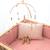 Tapis de parc et jeu -  pady waffle bio - jersey bio Blossom+Lunar 3 - vertbaudet enfant 