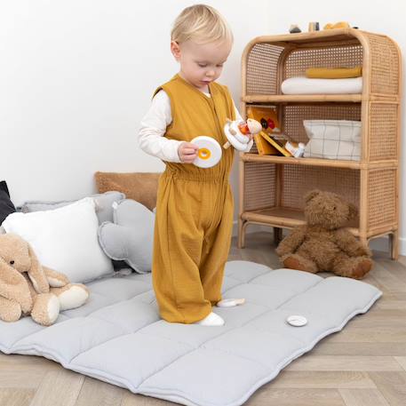 Tapis de parc et jeu - pady tetra jersey - jersey Grizou+Pudding+Wonder 2 - vertbaudet enfant 