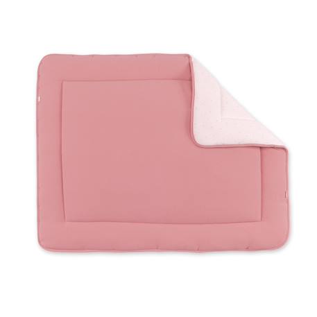 Tapis de parc et jeu -  pady waffle bio - jersey bio Blossom+Lunar 1 - vertbaudet enfant 
