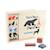 Coffret tampons pompon Beige 3 - vertbaudet enfant 