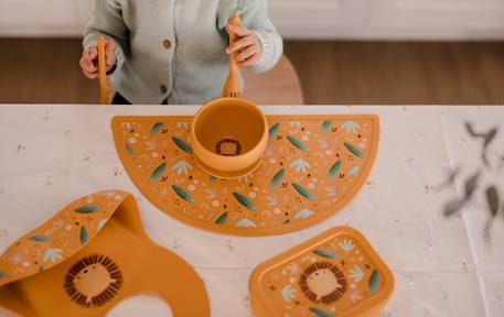Set de table en silicone slurpy la pieuvre Rose 3 - vertbaudet enfant 
