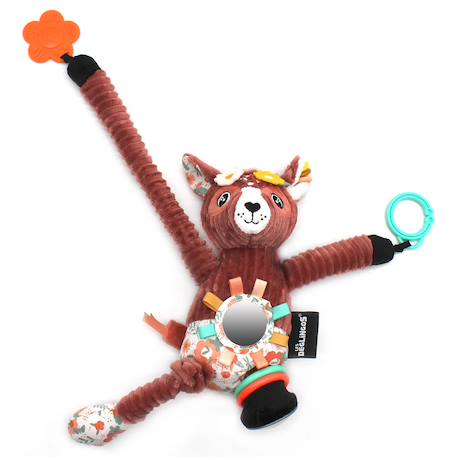 Peluche d'activités nomade Rouge 3 - vertbaudet enfant 