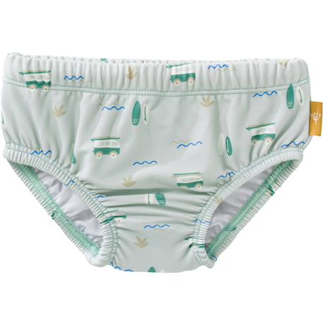 Maillot de bain couche Vert, bleu, blanc 1 - vertbaudet enfant 