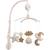 Mobile musical animaux vert d'eau Beige+Beige, marron, noir+Beige, rose, noir+Beige, vert d'eau+Vert d'eau 3 - vertbaudet enfant 