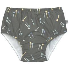 Maillot de bain couche palmiers olive foncé (25-36 mois)  - vertbaudet enfant