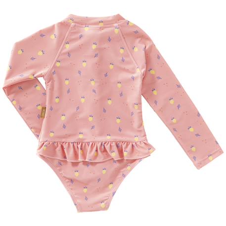Maillot de bain manches longues anti-uv summer fruit (3-4 ans) Rose 2 - vertbaudet enfant 
