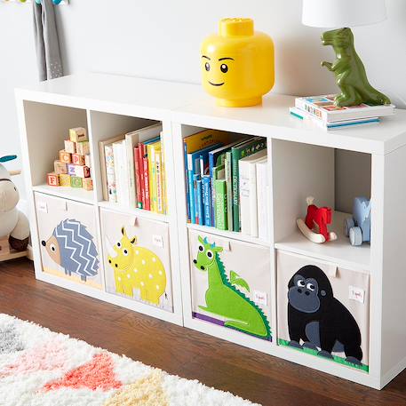 Cube de rangement dragon Vert 3 - vertbaudet enfant 