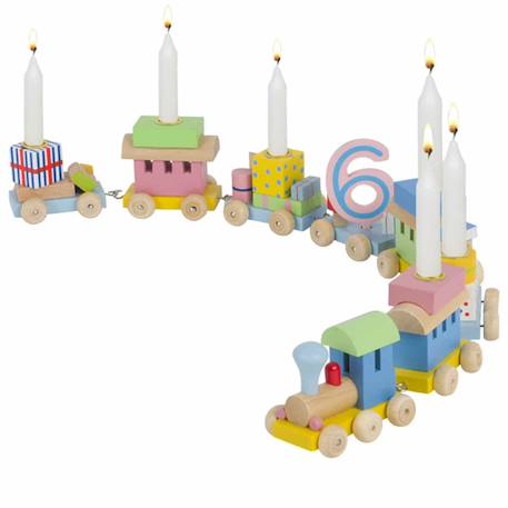 Train anniversaire 14 pcs Beige 1 - vertbaudet enfant 