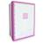 Doudou attache-sucette cerise le lapin Rose 4 - vertbaudet enfant 
