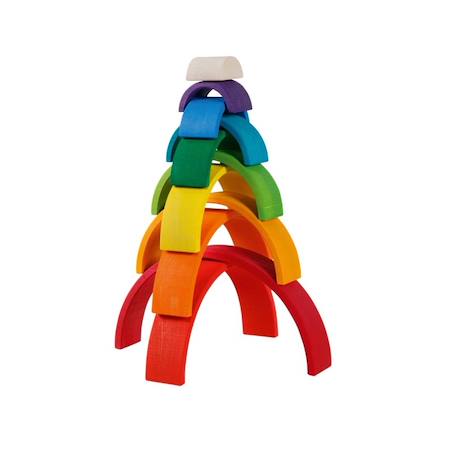 Jeu de construction arc-en-ciel Rouge 2 - vertbaudet enfant 