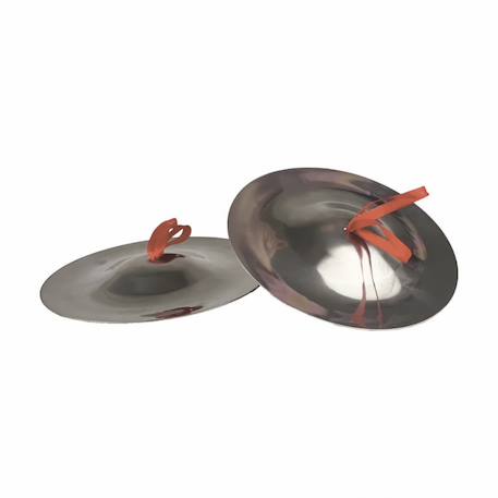 Cymbales en métal Gris 1 - vertbaudet enfant 
